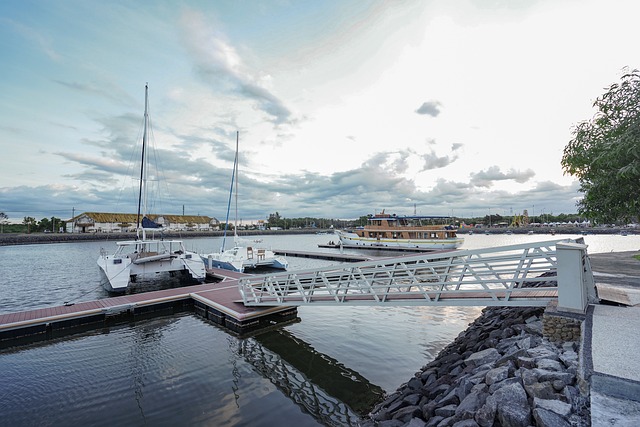 Hafen, Segelboot, Anlegestelle