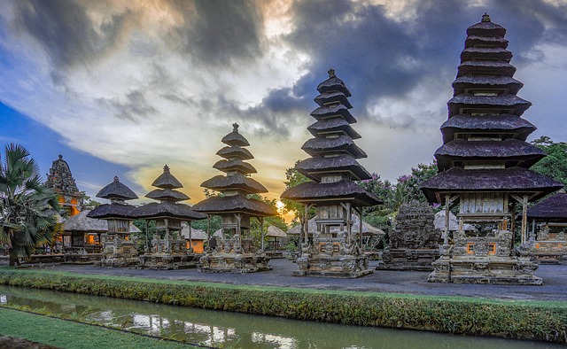 Bali, Tempel, Asiatischer Stil