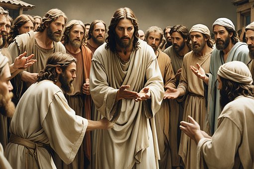 Free Jesus Disciples illustration and picture