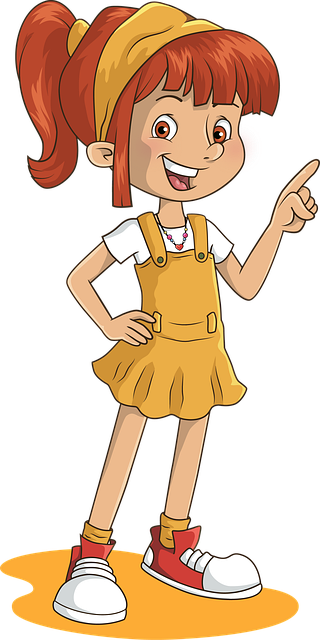Free Girl Cartoon photo and picture