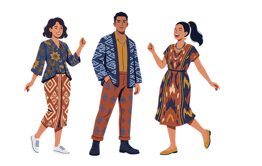 Batik, Roupa Tradicional, Indonésia