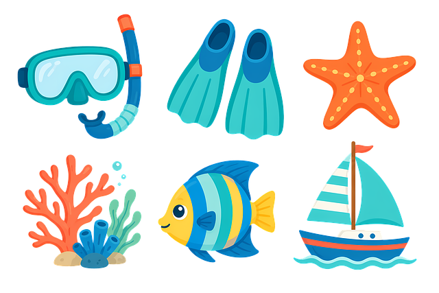 Havikoner, Snorkelutstyr, Svømmeføtter