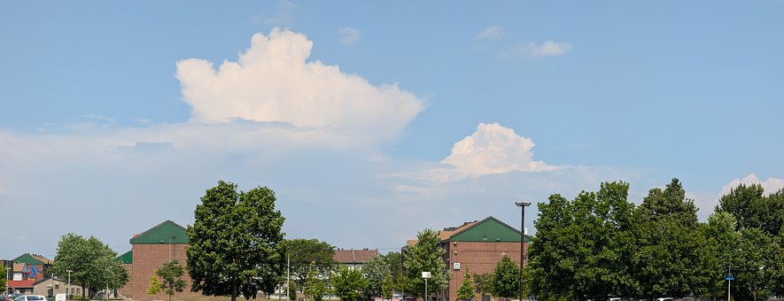 Panorama, Himmel, Sky, Cumulonimbus