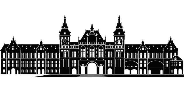 Free amsterdam netherlands architecture vector