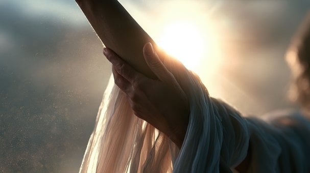 Braț, Cer, Soare, Lumină, Speranță