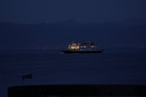 Free Ferry Night photo and picture