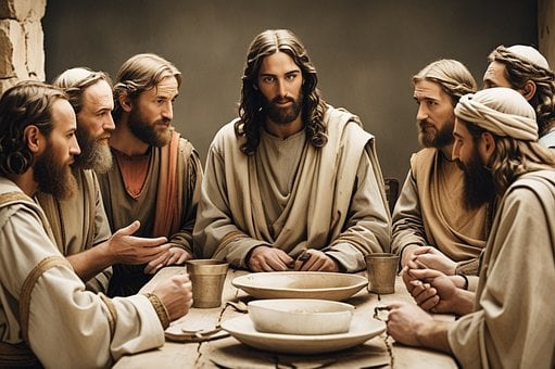 Free Jesus Disciples illustration and picture