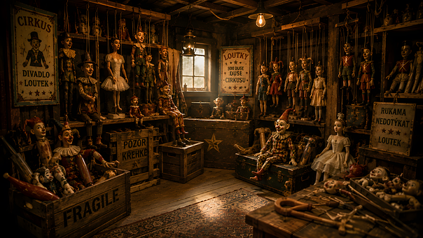 Puppe, Spielzeug, Figur, Zirkus, Theater