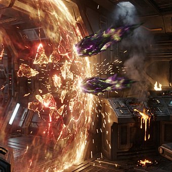 Sci-Fi, Chemische Explosion