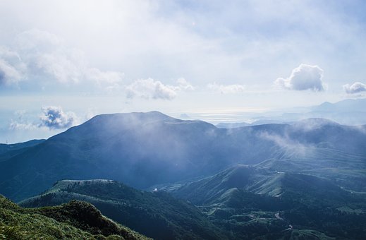 Berg, Nebel, Wolke, Natur, Bergwandern