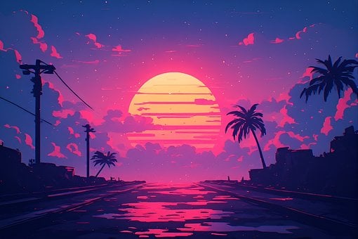 Vaporwave, Digitale Kunst