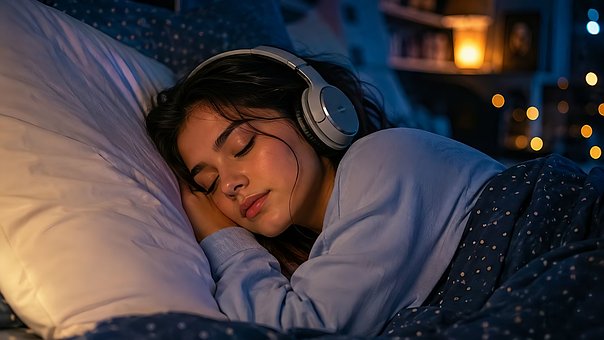 Sovende Pige, Hovedtelefoner, Sovemusik