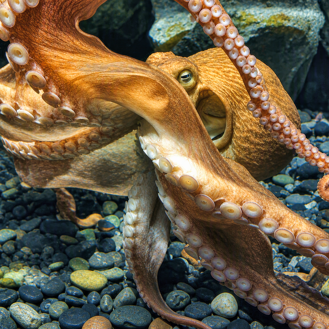 Free Giant Pacific Octopus Octopus photo and picture