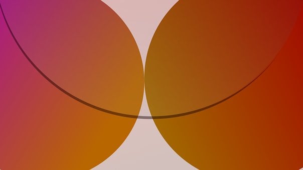 Abstrato, Fundo, Gradiente, Laranja