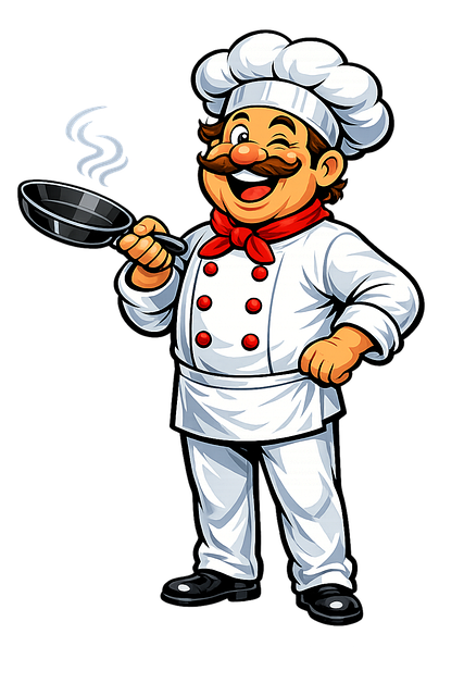 Free chef cartoon smile illustration
