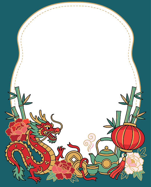 Free chinese new year dragon lunar new year vector
