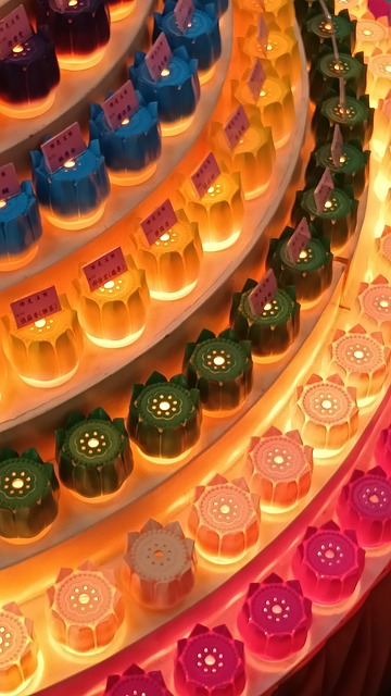 Bunte Lichter, Lichtdekoration