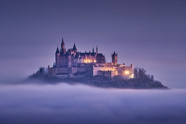 Free Castle Fog photo and picture