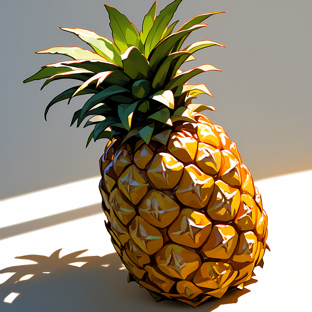 Free Pineapple Fruit illustration and picture