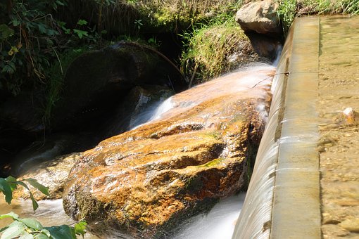 Wasserfall, Steine, Natur, Wasserstrom