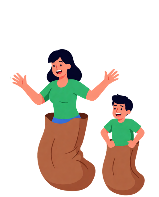 Corrida De Saco, Jogos Infantis