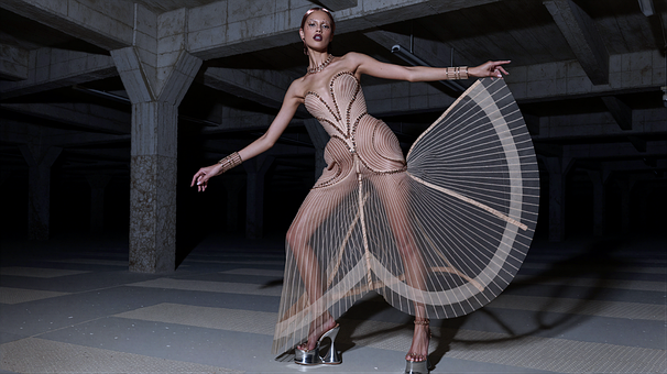 Free Fashion Couture illustration and picture