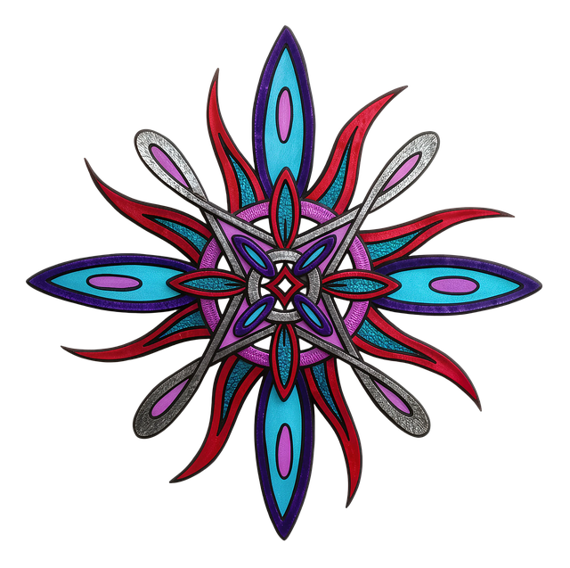 Free art mandala hand-drawn illustration