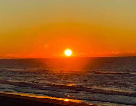 Free Sunrise Ocean photo and picture