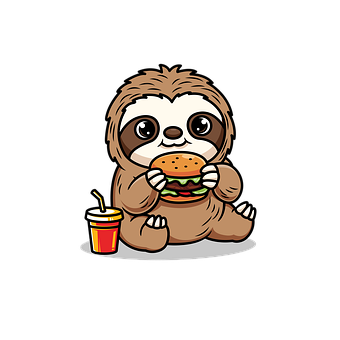 Free Sloth Cartoon photo and picture
