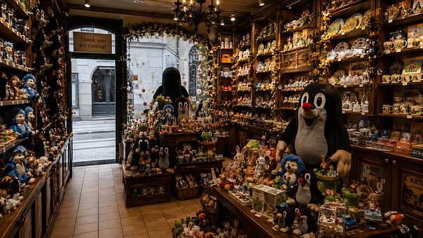 Spielzeug, Geschäft, Maulwurf, Souvenir