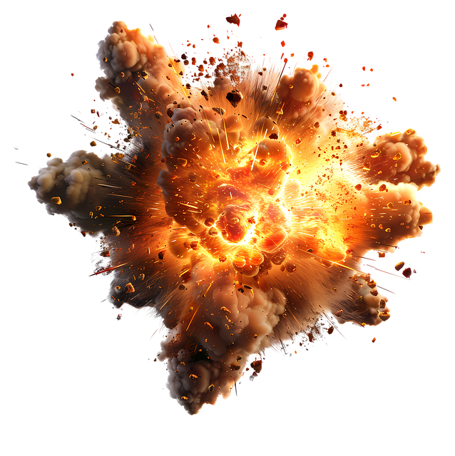 Explosie, Vuur, Rook, Explosief, Vlam