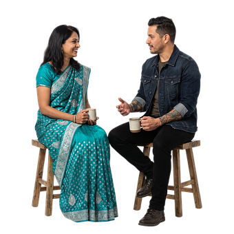 Free People Conversation illustration and picture