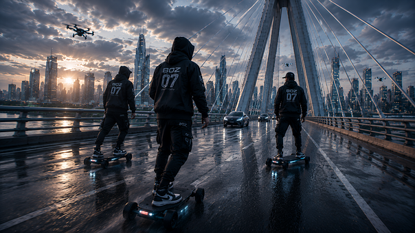 Elektrisches Skateboard