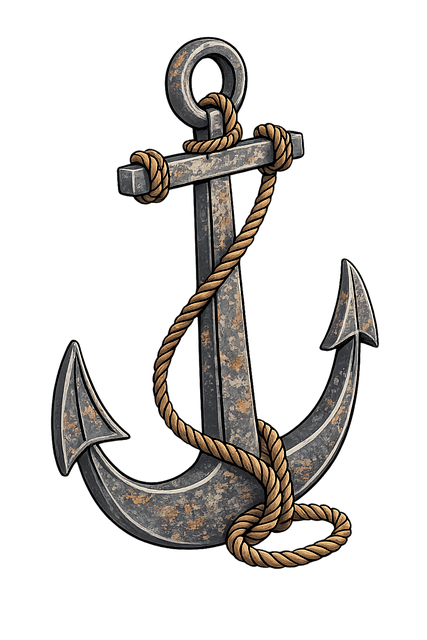 Free anchor nautical maritime vector
