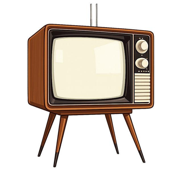 Download free HD stock image of Vintage Television Free vintage television retro illustration
