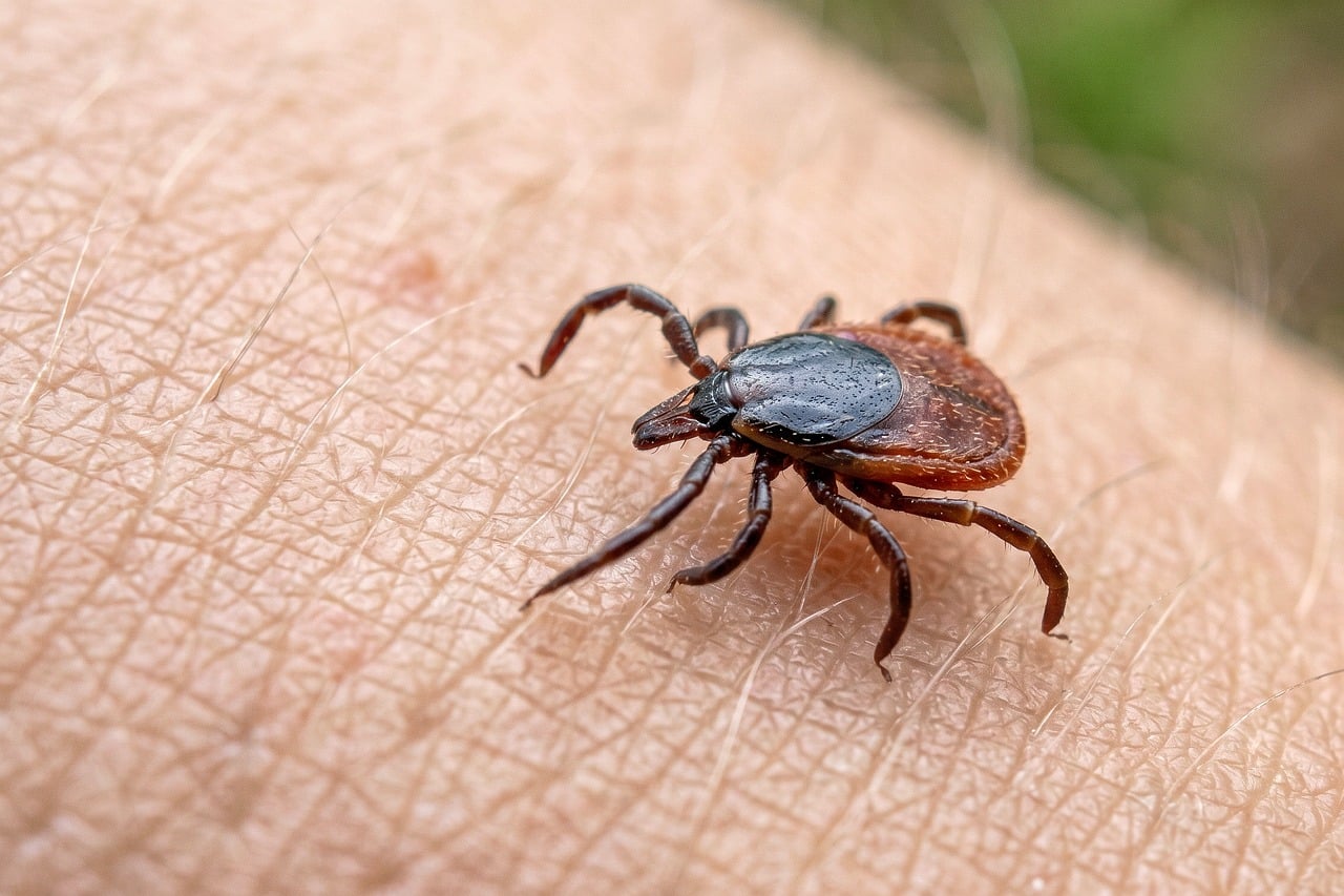 Carrapato, Parasita, Pele