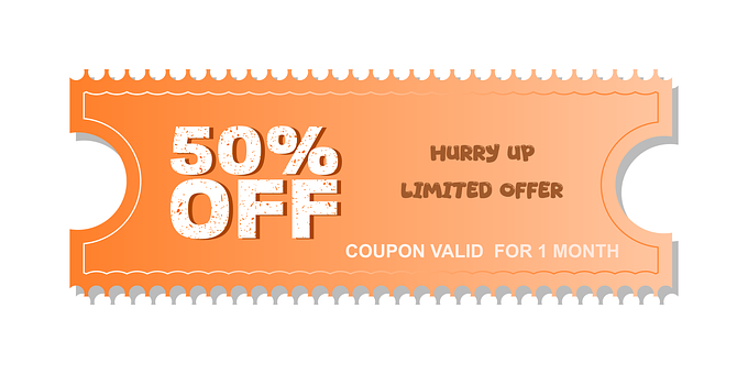 Cupom, Desconto, Oferta, Promoção, Venda