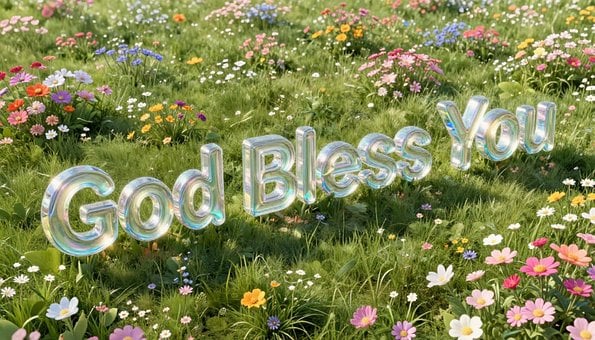 Free Flowers Field illustration and picture