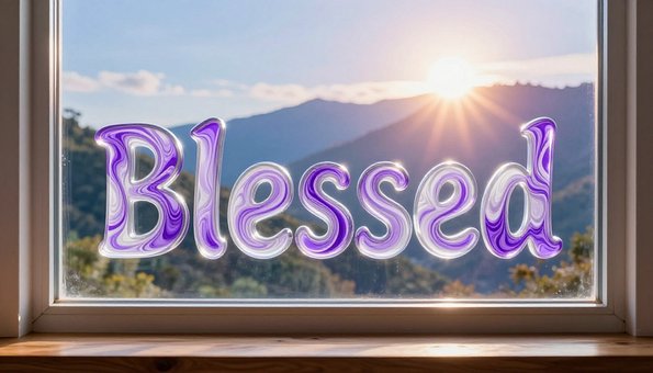 Free Blessed Mountains illustration and picture
