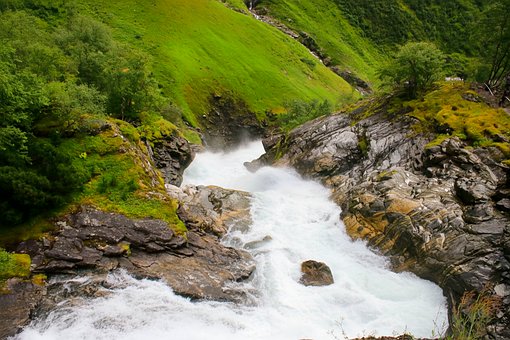 Free Norway Mountain River photo and picture