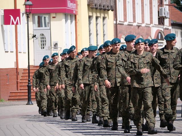 Free Soldiers March photo and picture