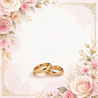 Casamento, Romance, Anel, Flores