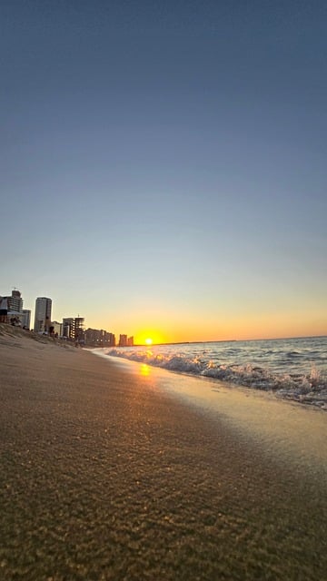 Free Beach Sunset photo and picture