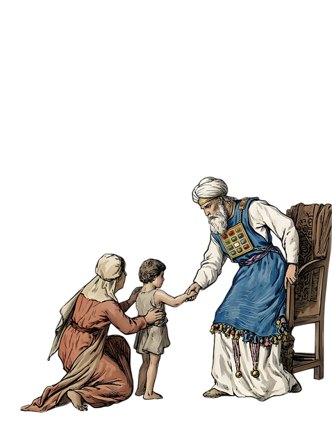 Free Bible Bible Story illustration and picture