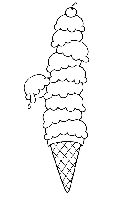 Free Ice Cone photo and picture