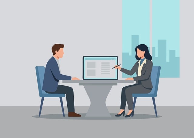 Free meeting office discussion vector