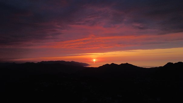 Free Sunset Nature photo and picture