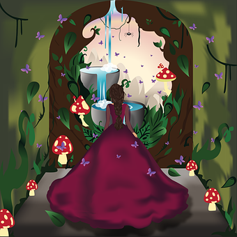 Free Fantasy Princess illustration and picture