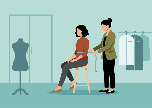 Free fashion tailor designer illustration