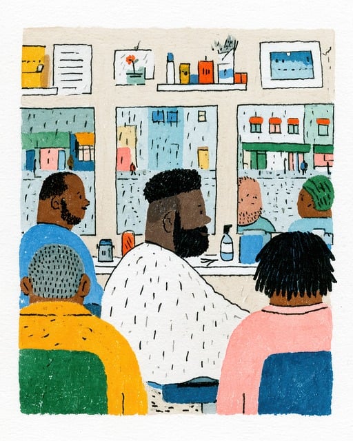 Barbearia, Barbeiro, Corte De Cabelo